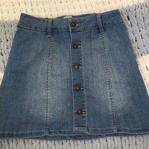 Tilly’s Stretchy Soft Denim Skirt
